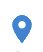 Google Map Pin Drop Icon in blue
