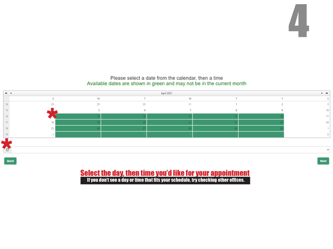 Appointment Scheduling Department Of Revenue Motor Vehicle