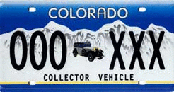 Collector License Plate