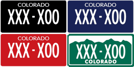 Historical License Plates backgrounds