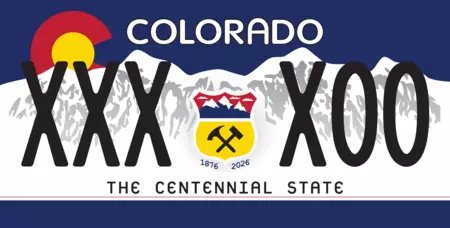 150th anniversary license plate 13+
