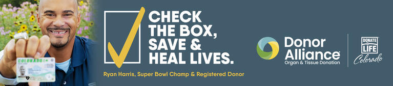 Check the box, save and heal lives